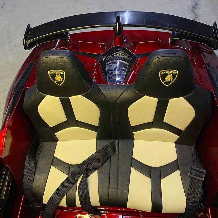 Lamborghini SVJ z funkcją DRIFT auto na akumulator SX2028 czerwony