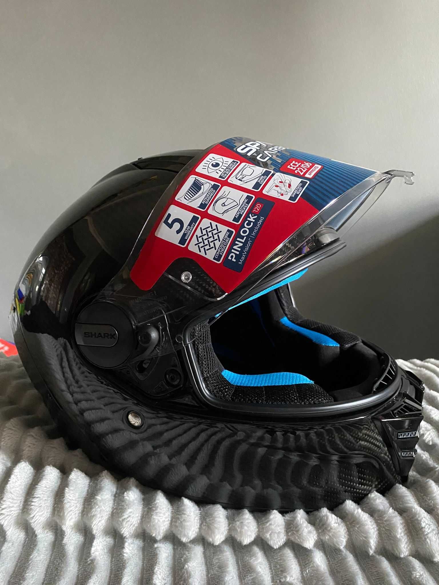 Capacete SHARK Spartan RS Carbon 1.3  NOVO NUNCA USADO TAMNH0 L