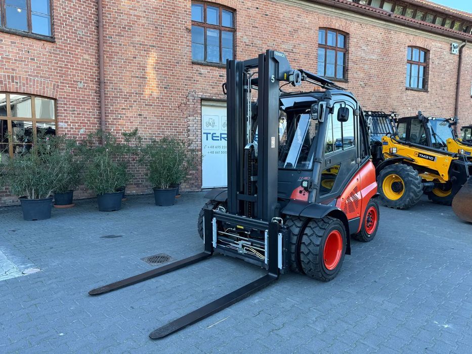 Linde H40T-02  FV23% Import 4000KG LPG Triplex Stan Idelany Pozycjoner Po Serwisie 5M