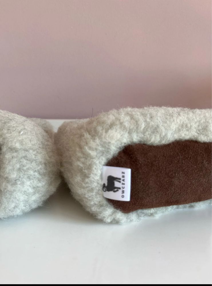 Welniane kapcie 100% merino 38