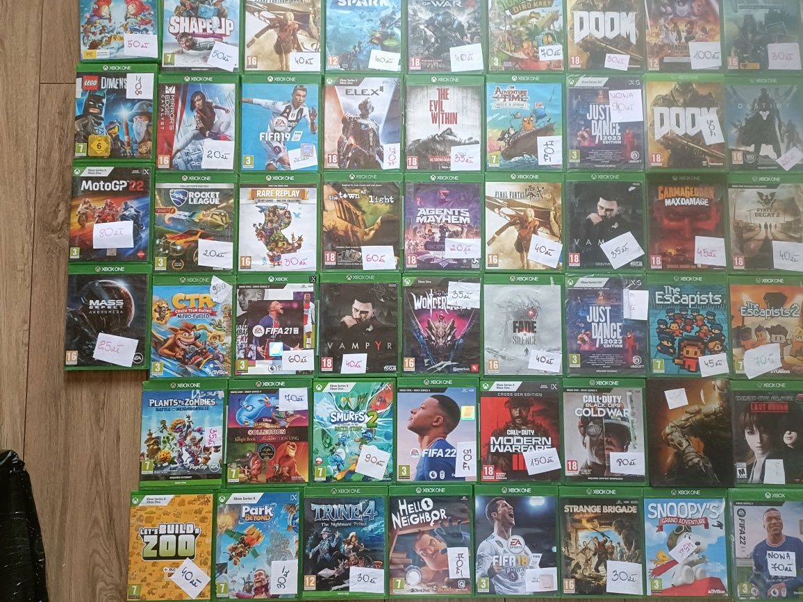 Gry Xbox one series x crash call of duty Red dead redemption psi patro