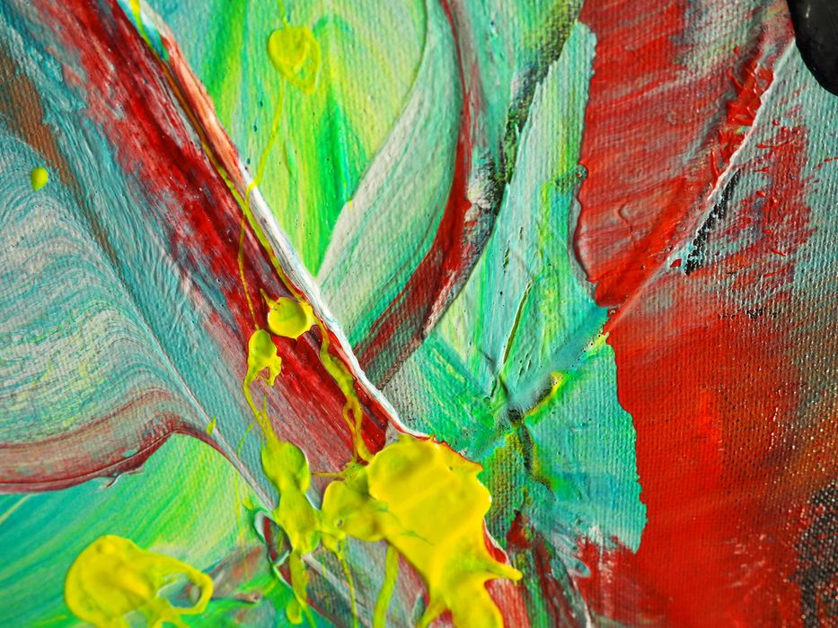 Obraz nowoczesny abstrakcja 70cm x 100cm "ROJA” 2025
