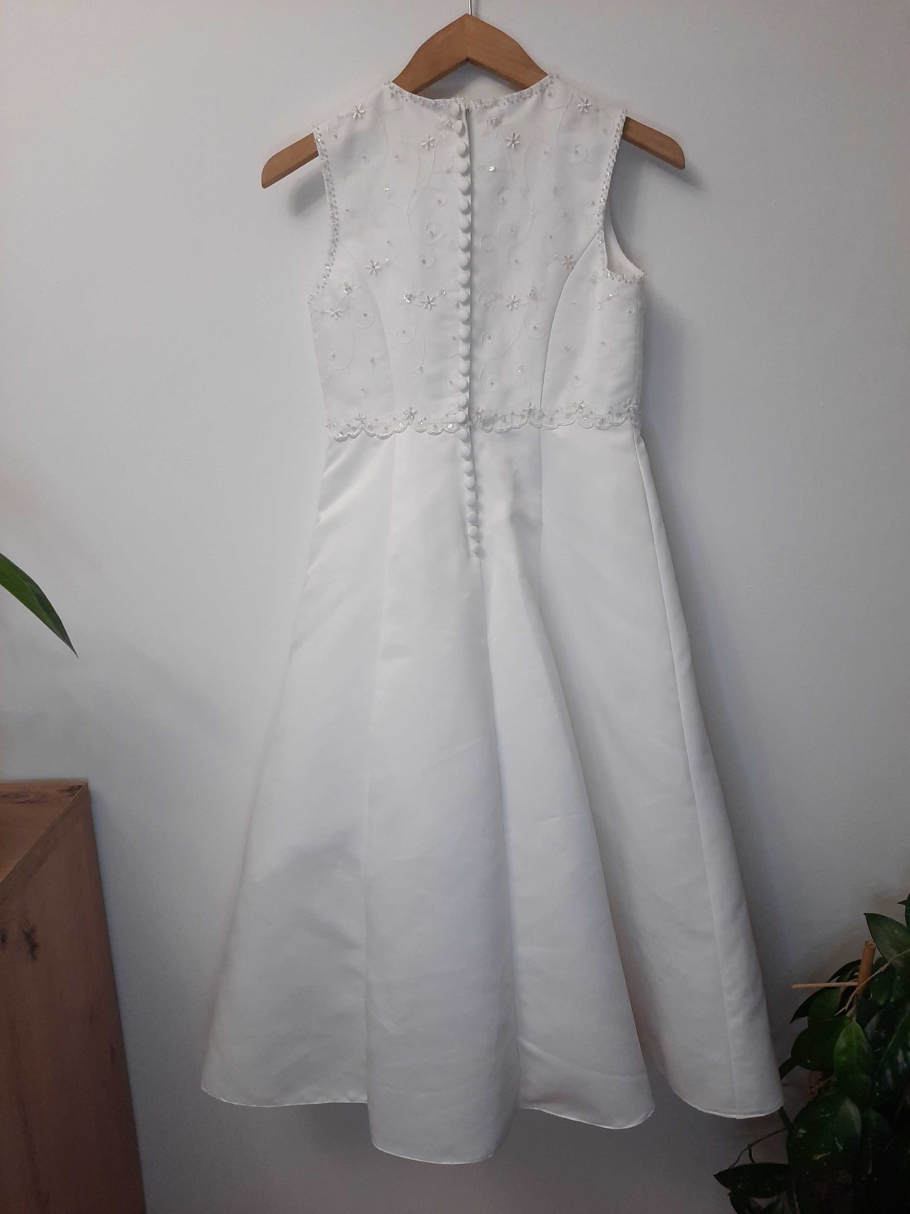 Sukienka komunijna biała komunia Epeople rozmiar orientacyjny 10 lat