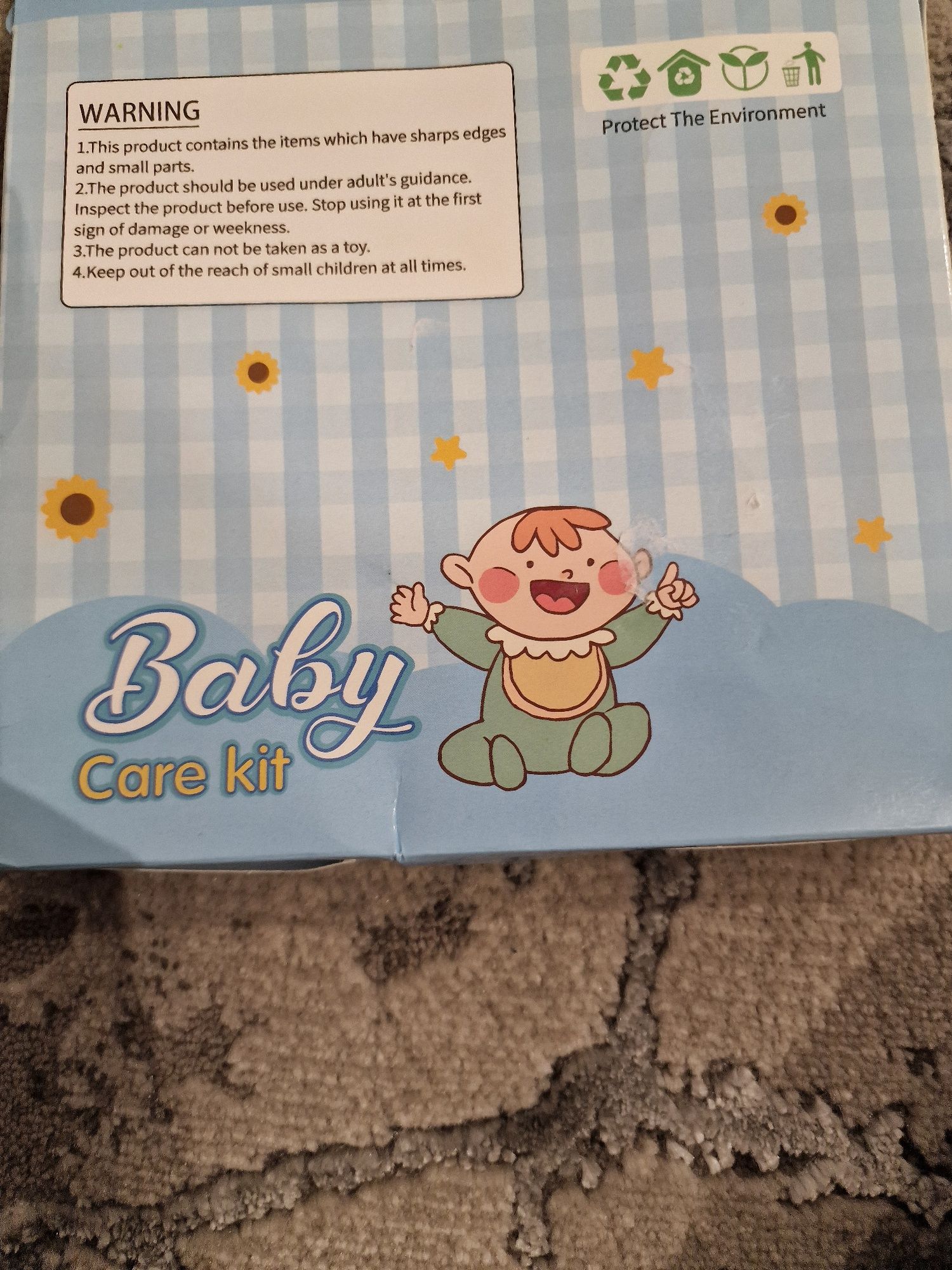 Zestaw higieniczny dla noworodka niemowlaka