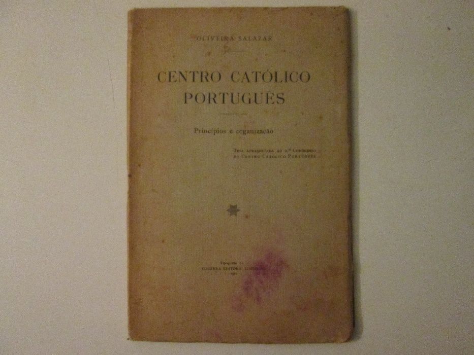Centro católico português- António de Oliveira Salazar