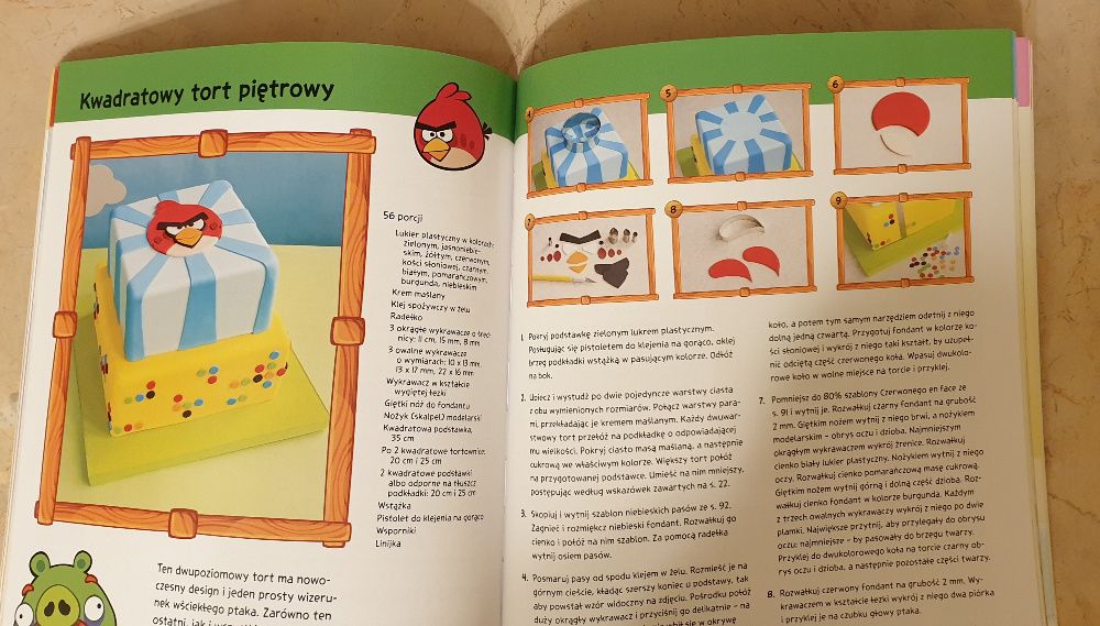 Książka "Wyjątkowe torty Angry Birds" * nowa + gratis