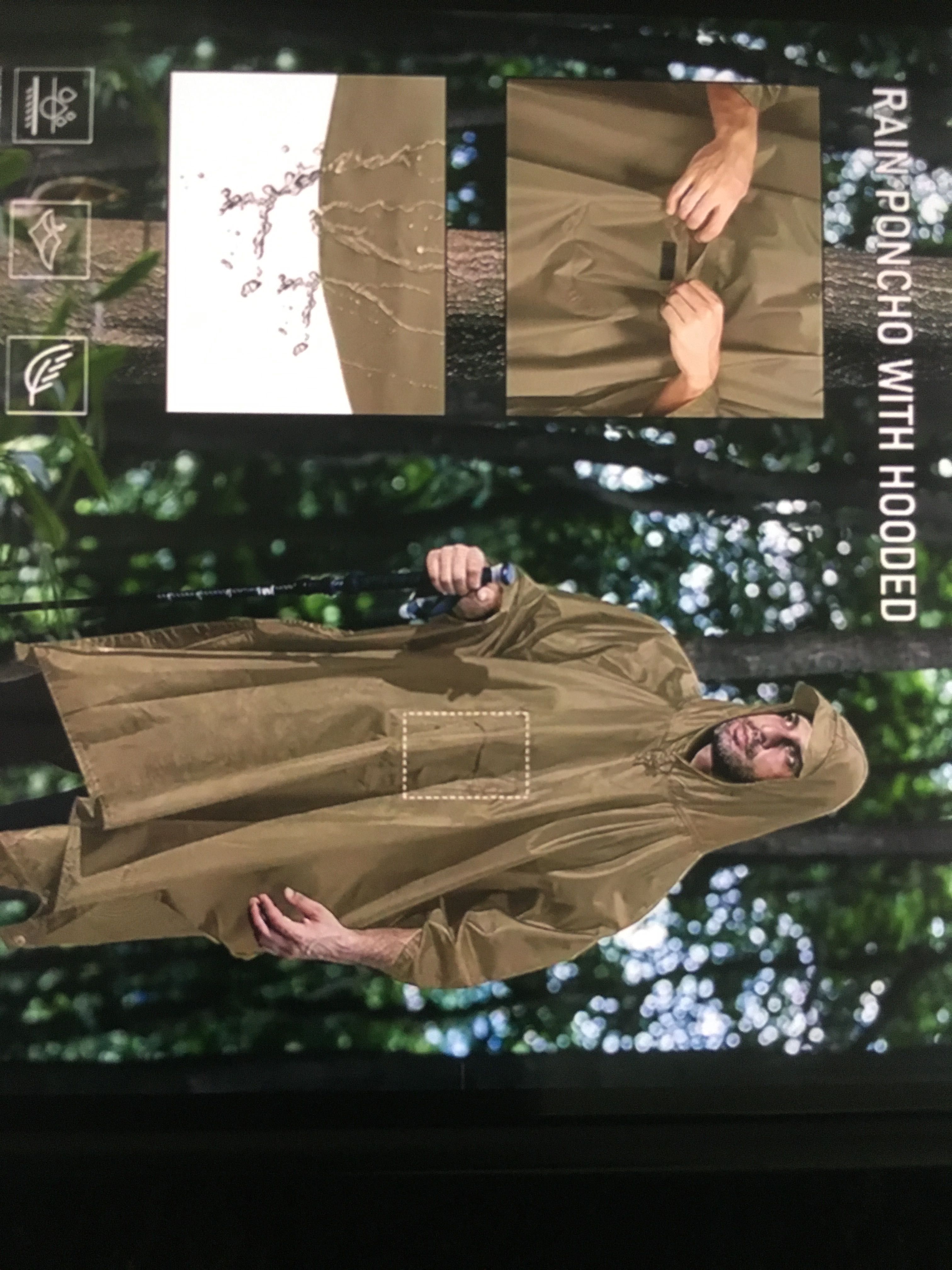 CAPA DE CHUVA IMPERMEÁVEL E Resistente