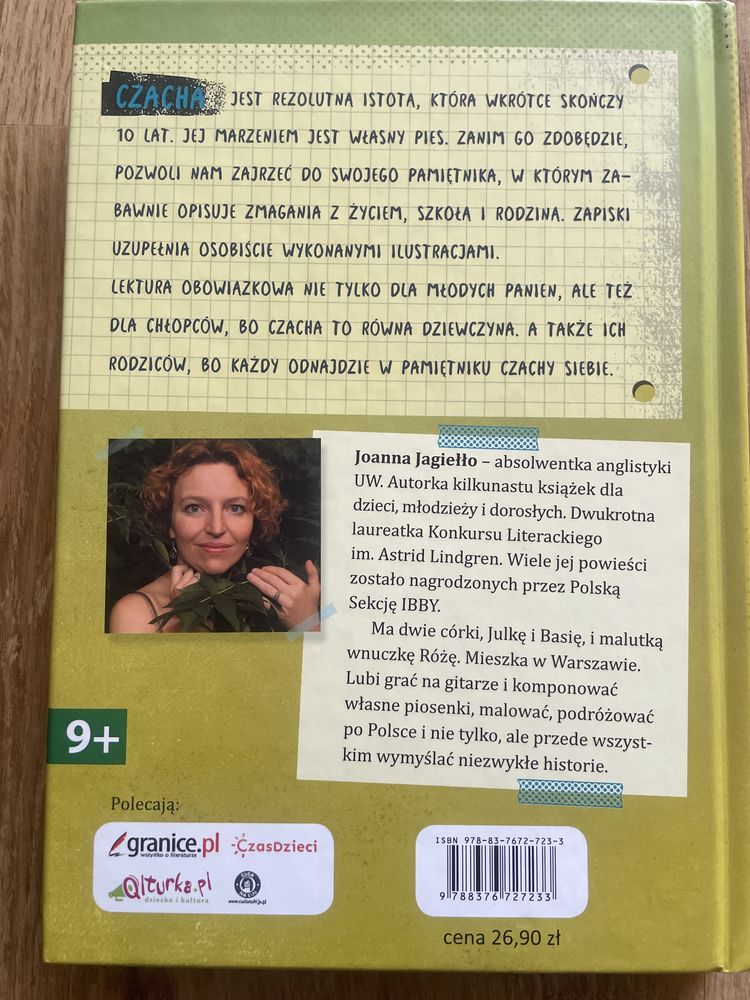 Ksiazka Pamietnik Czachy Joanna Jagiełło