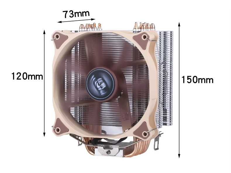 Кулер для процессора AM-4 AM-5 LGA-2011 охлаждение xeon AMD