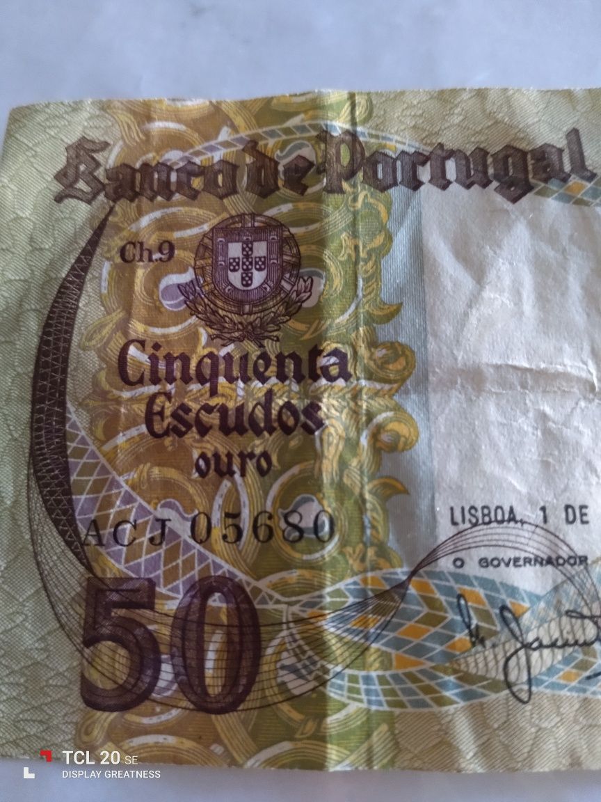 Nota de 50 escudos