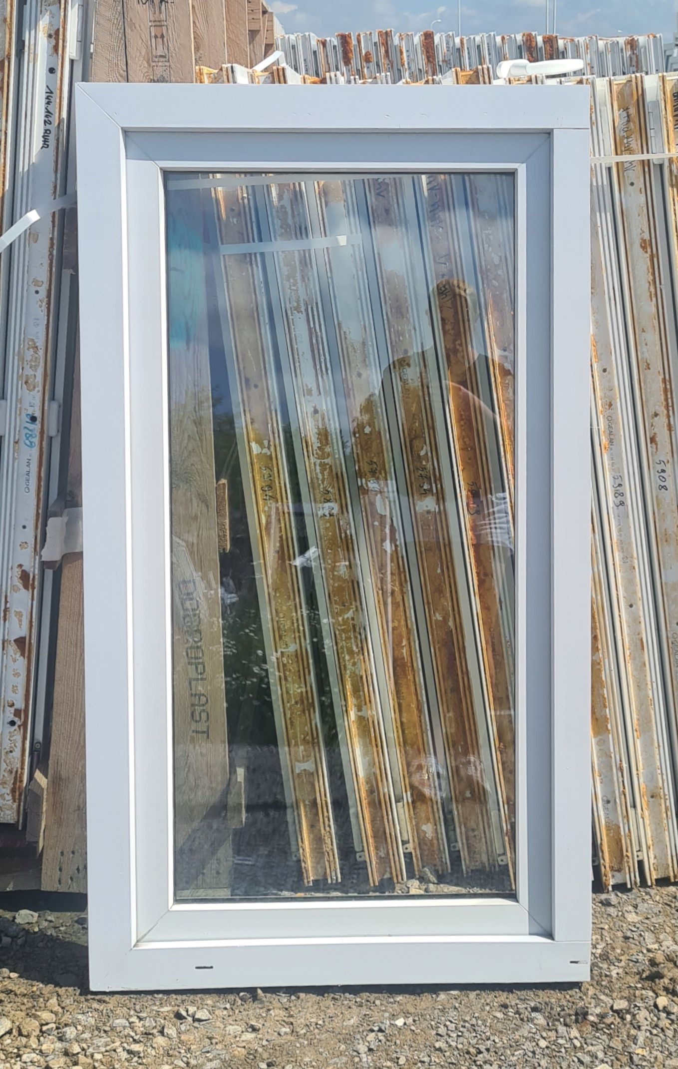 OKNA Używane 78x140 OKNO KacprzaK Plastikowe PCV Lider Okna OLX