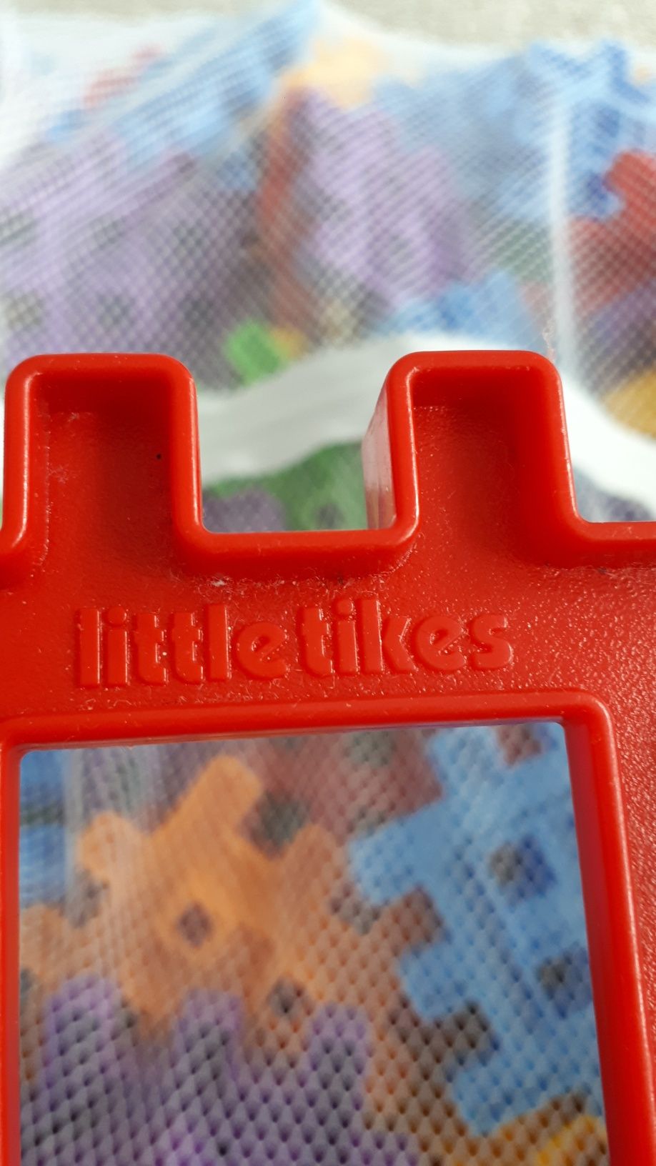 Klocki  waffle blocks little tikes 100 sztuk