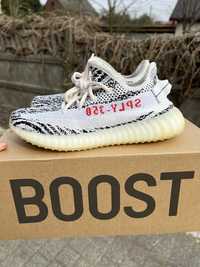 Adidas Yeezy Boost 350 V2 Zebra sneakersy niskie białe kanye 39 1/3