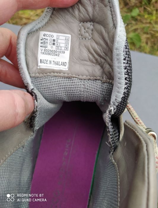 Ecco 37 ботинки на дівчинку осінь шкіряні черевики сапоги Демі взуття