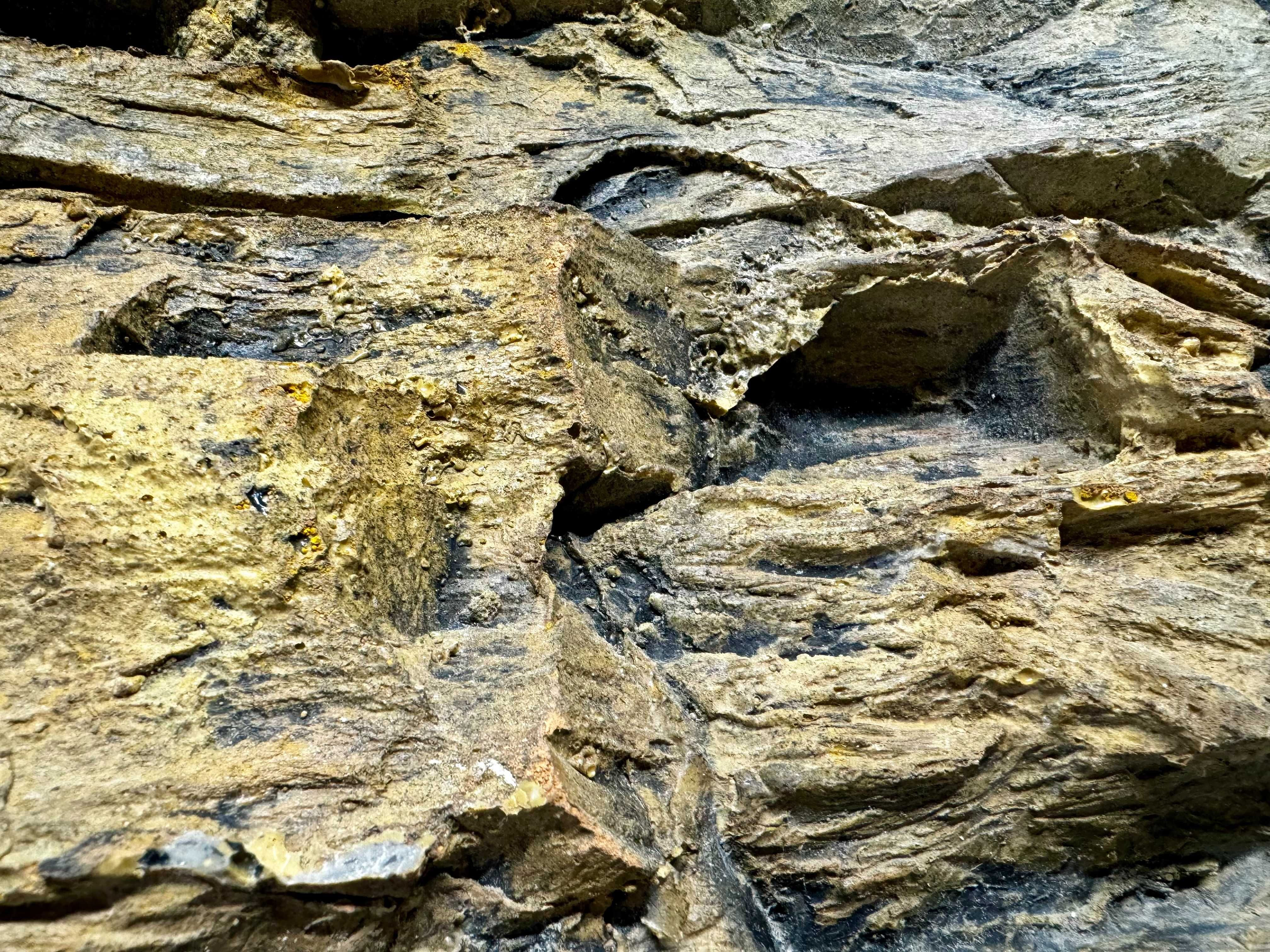 Tło Strukturalne wewnętrzne do AKWARIUM SKAŁA 80x40 cm.