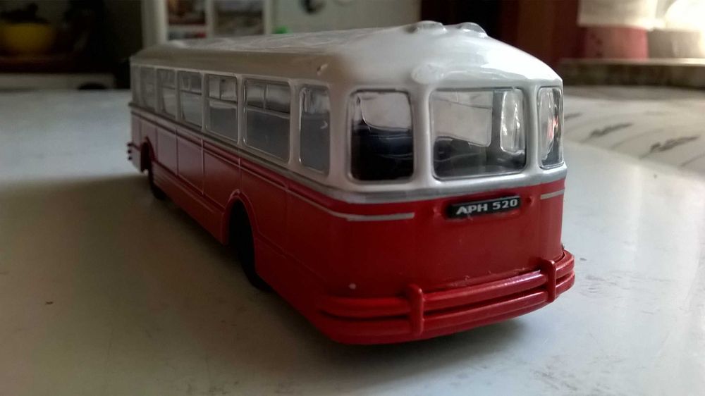 CHAUSSON APH 520; skala 1:72; DeAgostini; model autobusu