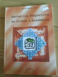 Livro " marketing desportivo em clubes e academias " Manz