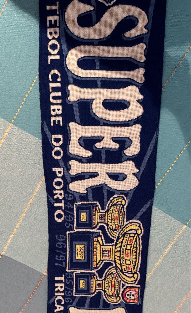 Cachecol FCPorto Porto TRI Campeão Nacional 1994/1997
