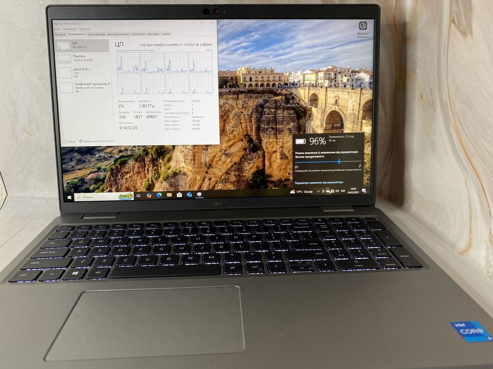 ‼️Iris(R)Xe‼️Dell Precision 3560 15.6’ FHD ips i5-1135 G7 16/256