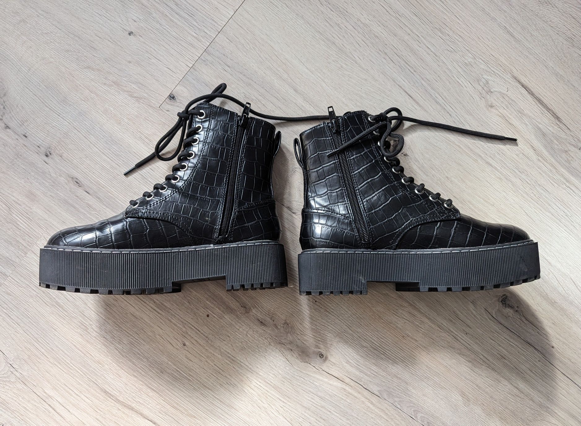 Buty trapery H&M glany rozm.37