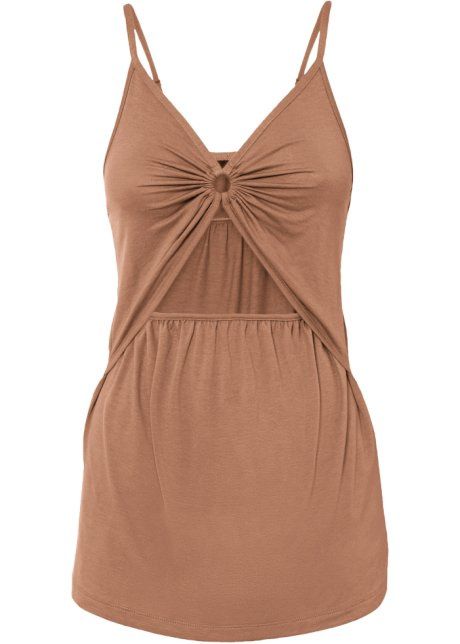 B.P.C top SEXY miedziano-karmelowy r.36/38