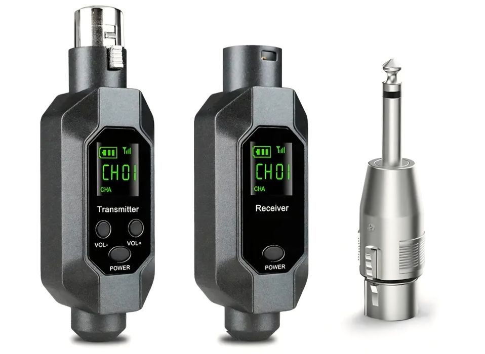 Conector sem fio de Microfones