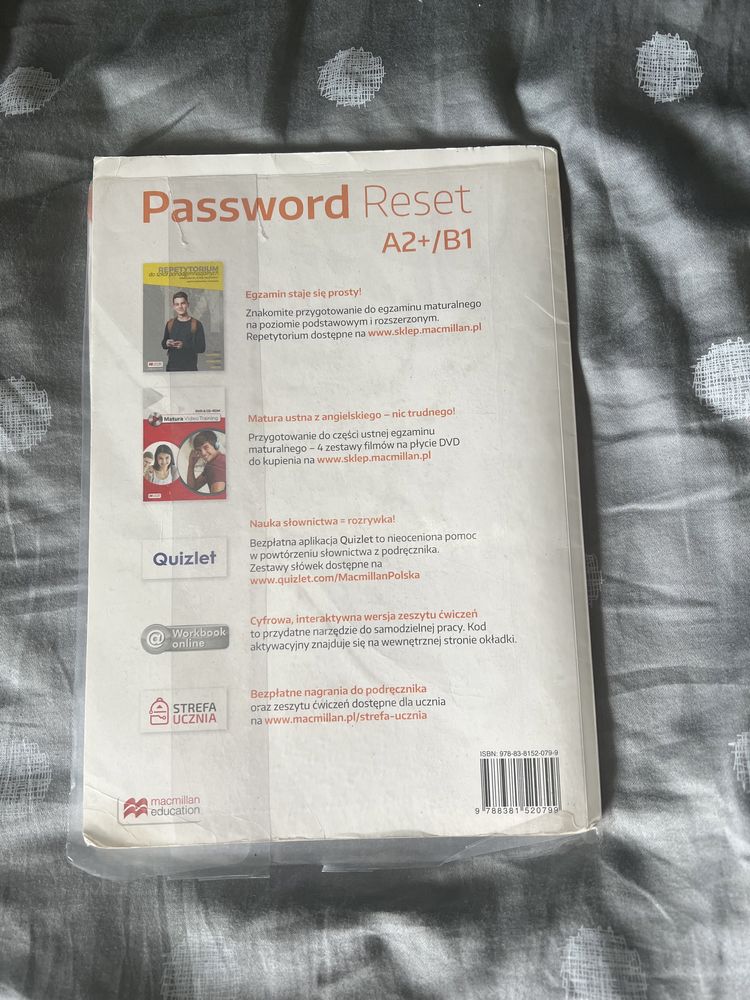 Ćwiczenia „Password reset” A2+/B1