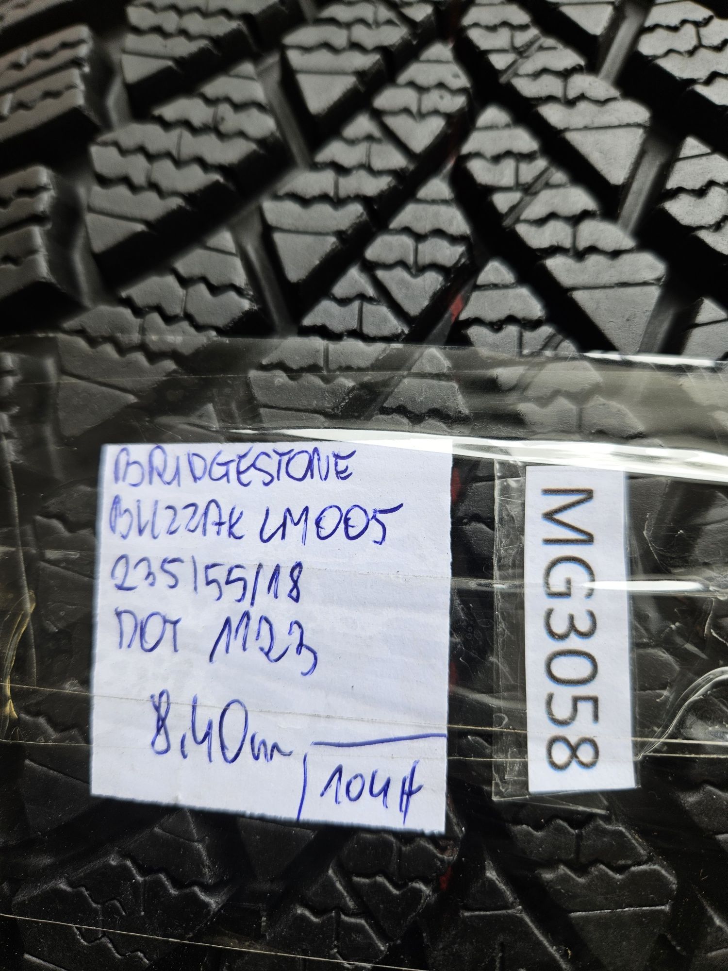 Bridgestone 235/55 r18 Blizzak LM0]5 /// 8,4mm!!! NOWA 2023r wysyłka