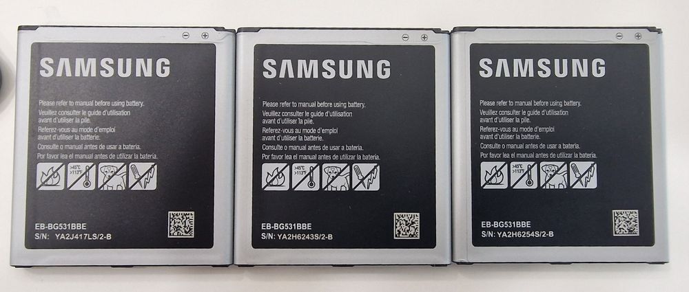 Samsung J3 (2016)/samsung J3 peças /samsung Ace GT-S583 / 3 Bat.
