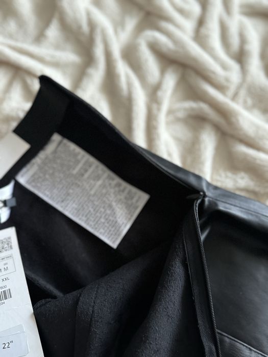 Шкіряні штани ZARA