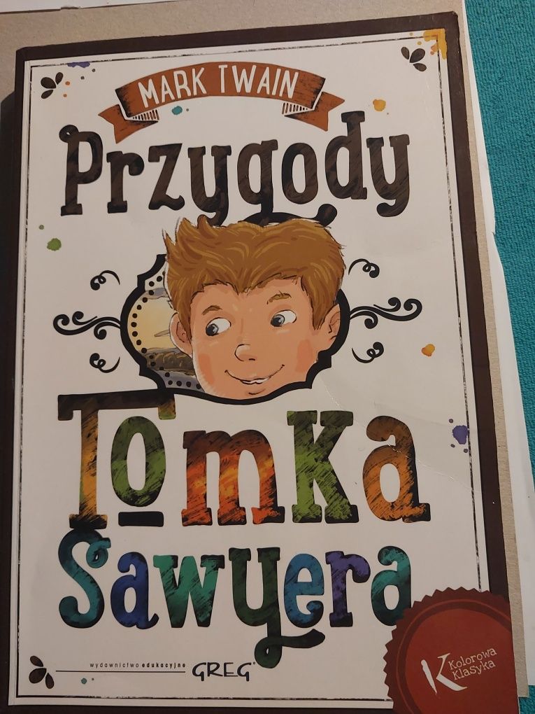 Książka pt. Przygody Tomka sawyera