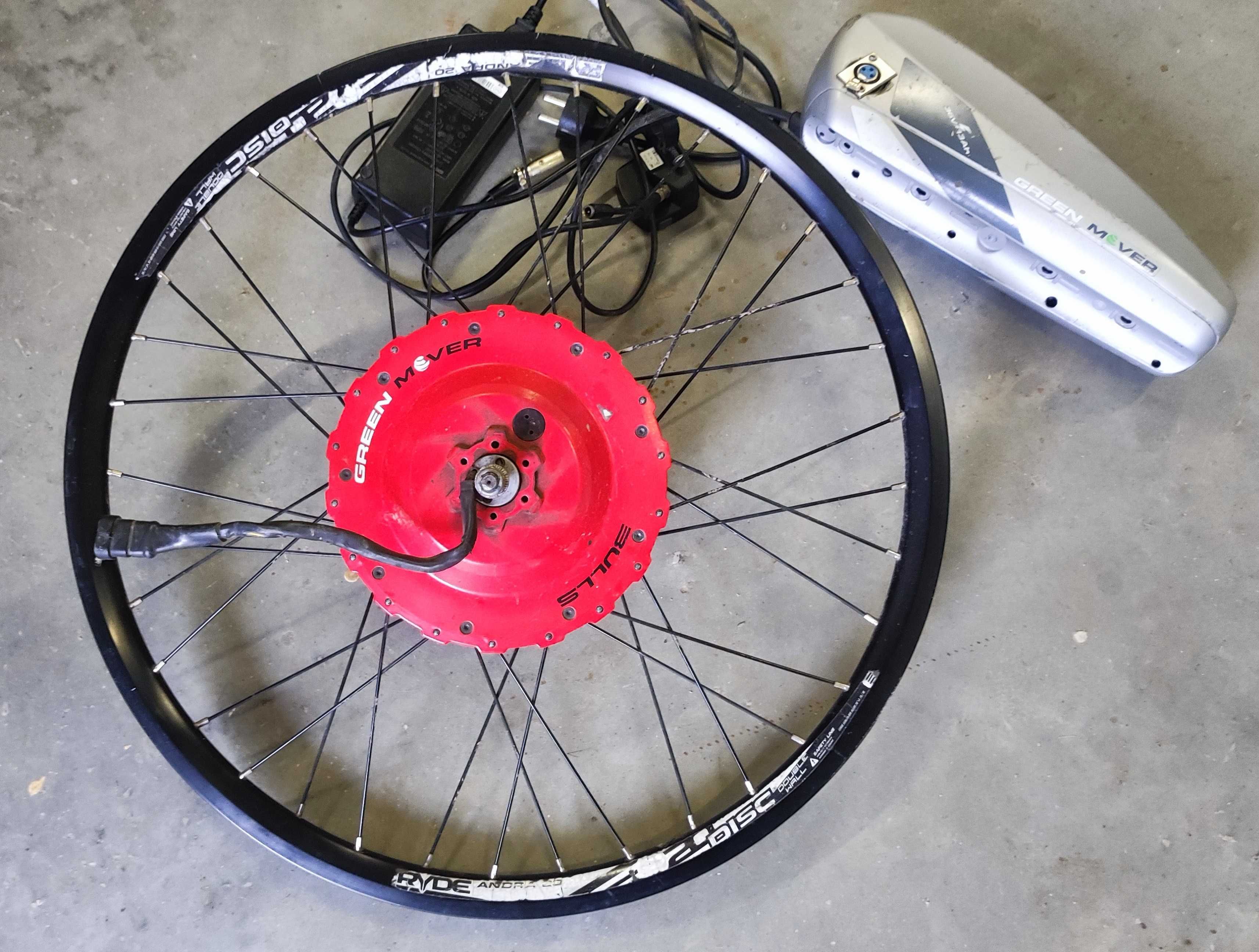 Silnik bateria ładowarka do roweru elektrycznego Green Mover 36V 13Ah