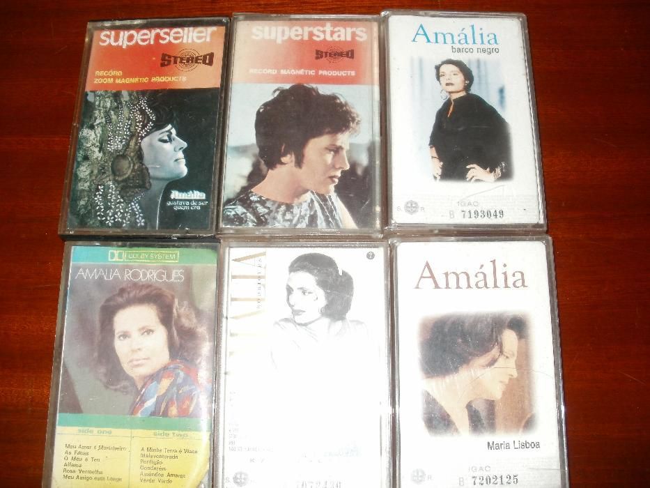 Cassetes de músicas antigas