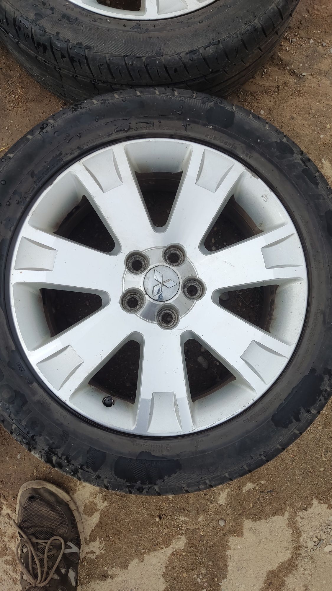 Koła felgi opony letnie alufelgi 225/55 r18 Mitsubishi Outlander II