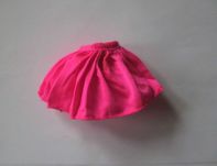 Spódnica dla Barbie vintage neonowa