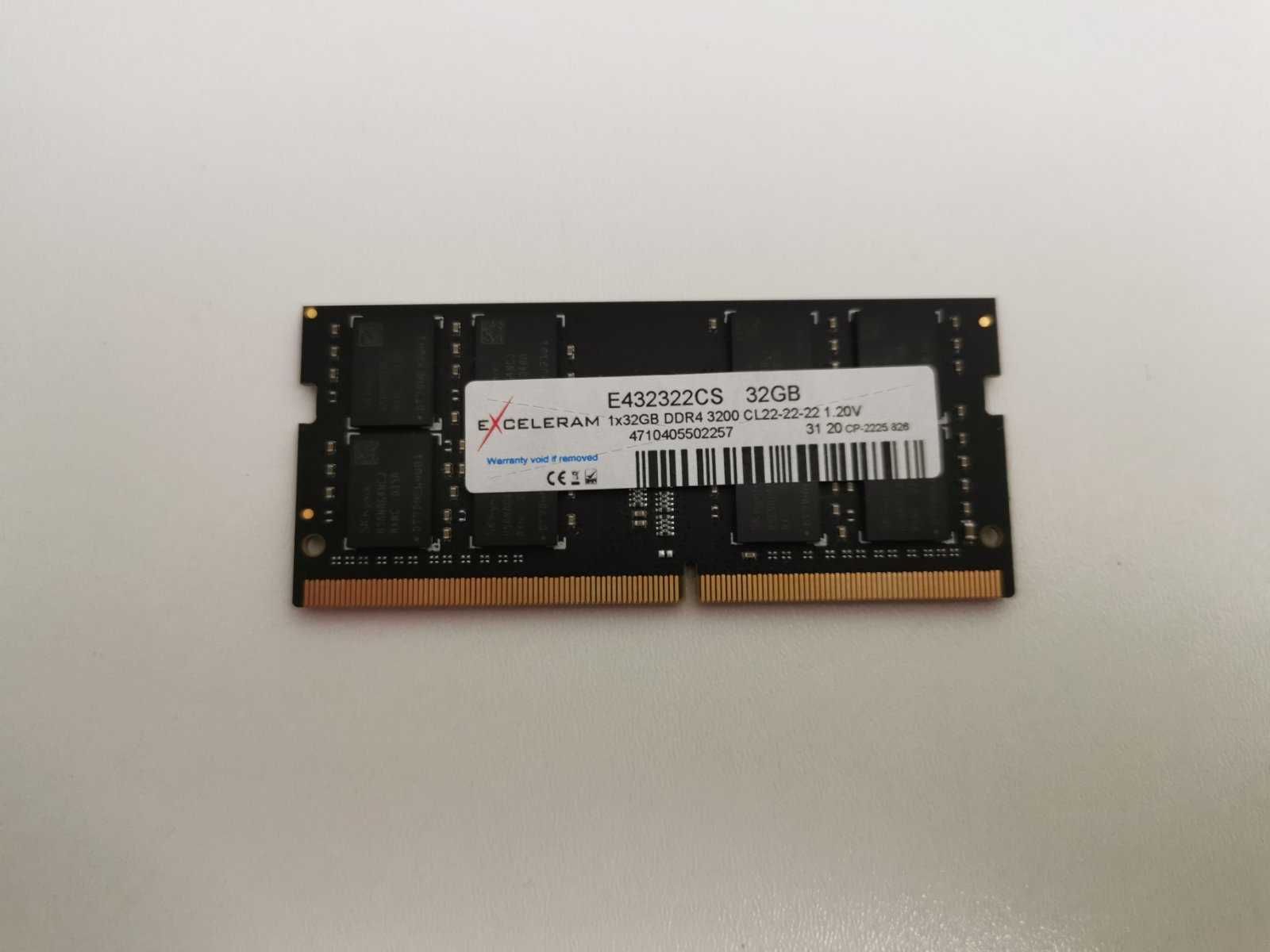 Пам'ять для ноутбука 32Gb DDR4  3200 МГц  Exeleram