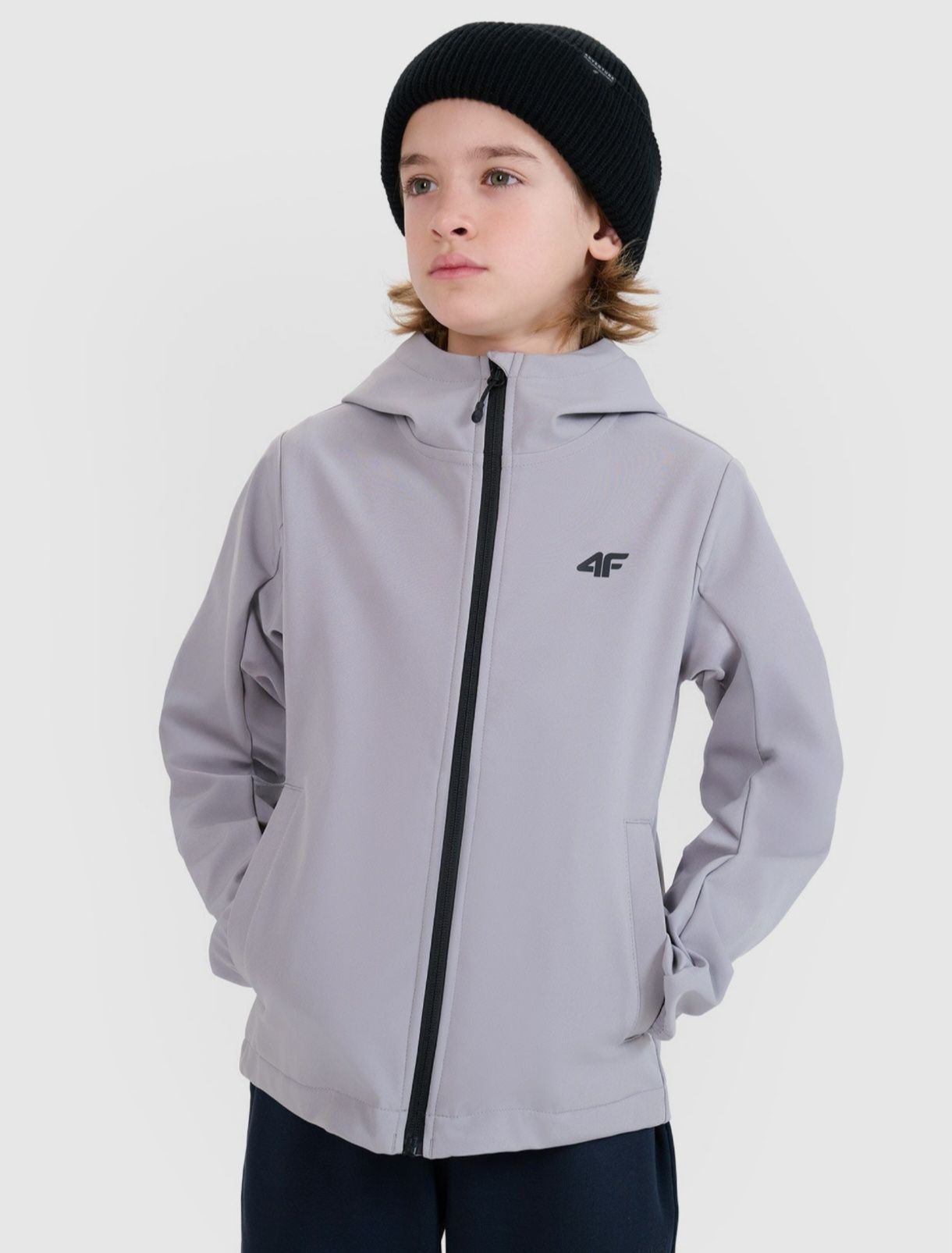 4F kurtka chłopięca softshell 128-164