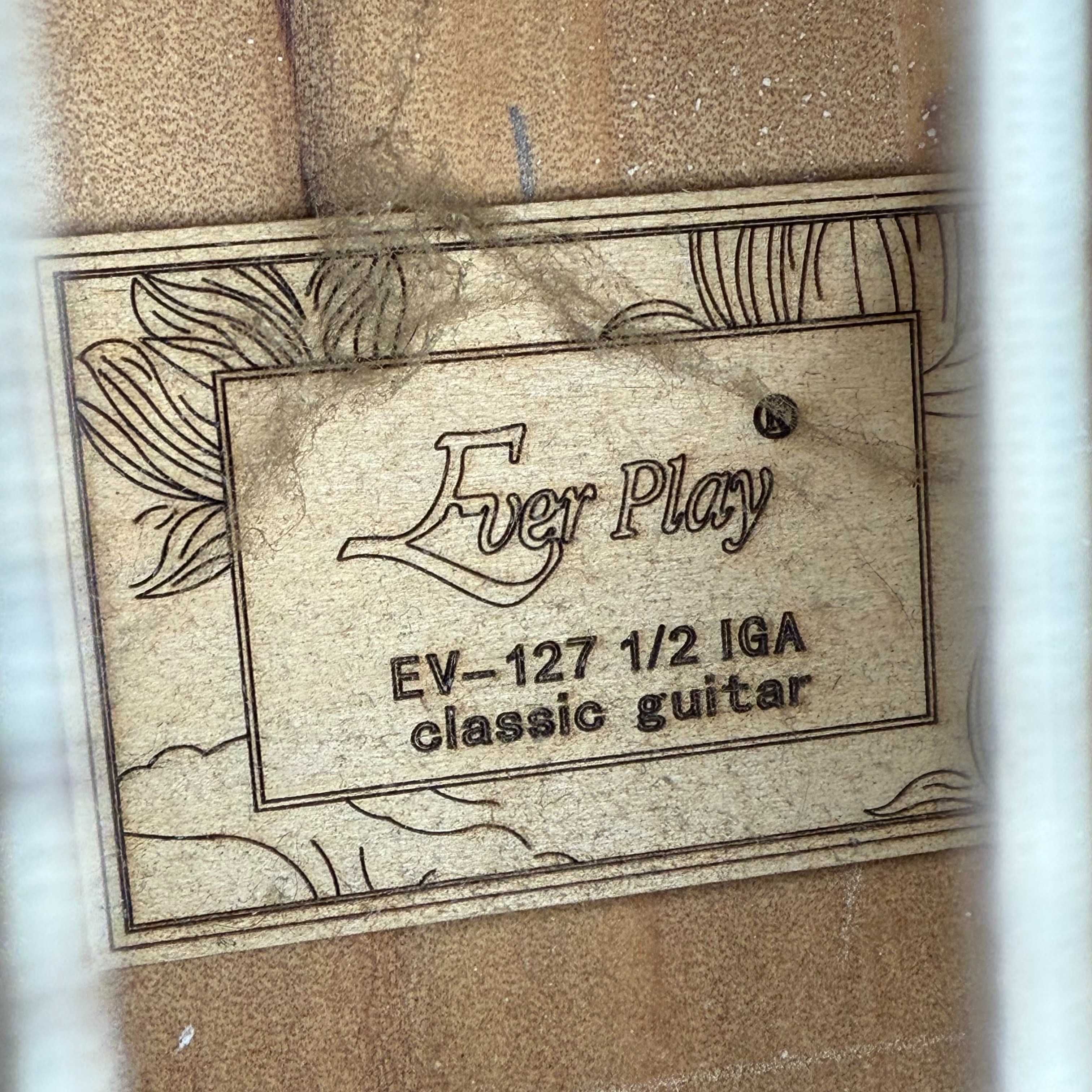 Prosta dla dzieci Gitara Klasyczna 1/2 EV-127 IGA Ever Play