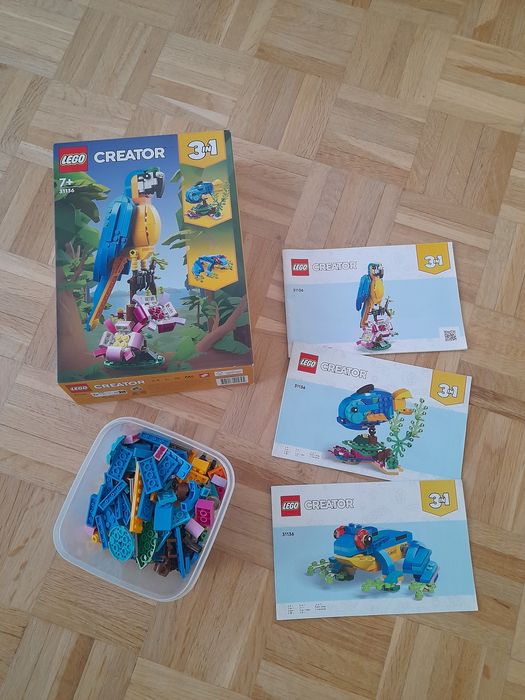 Klocki LEGO Creator 31136 Egzotyczna papuga