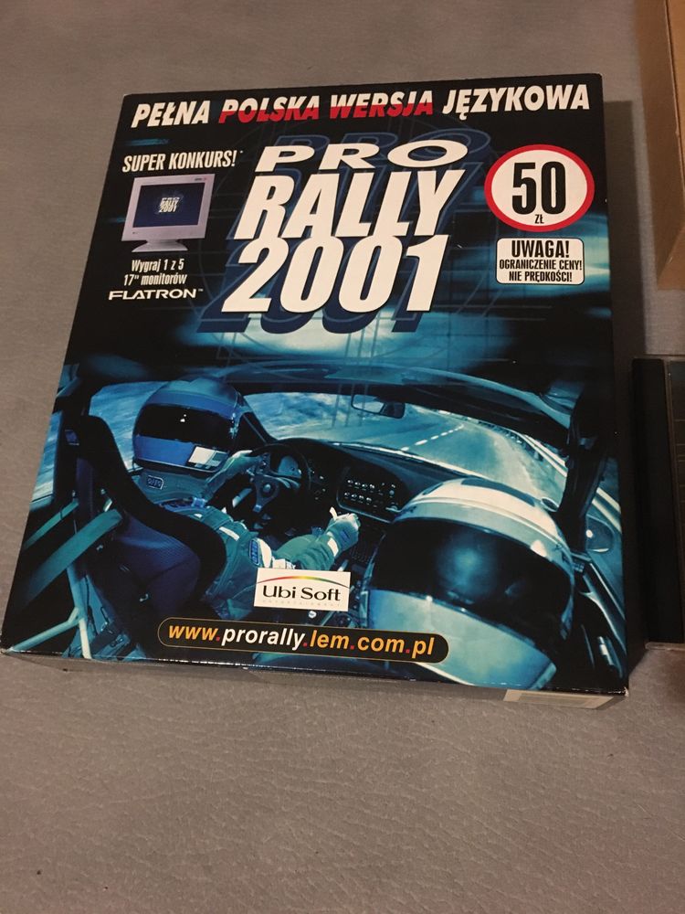 Pro Rally 2001. PC PL BIG BOX premierowe kolekcjoner