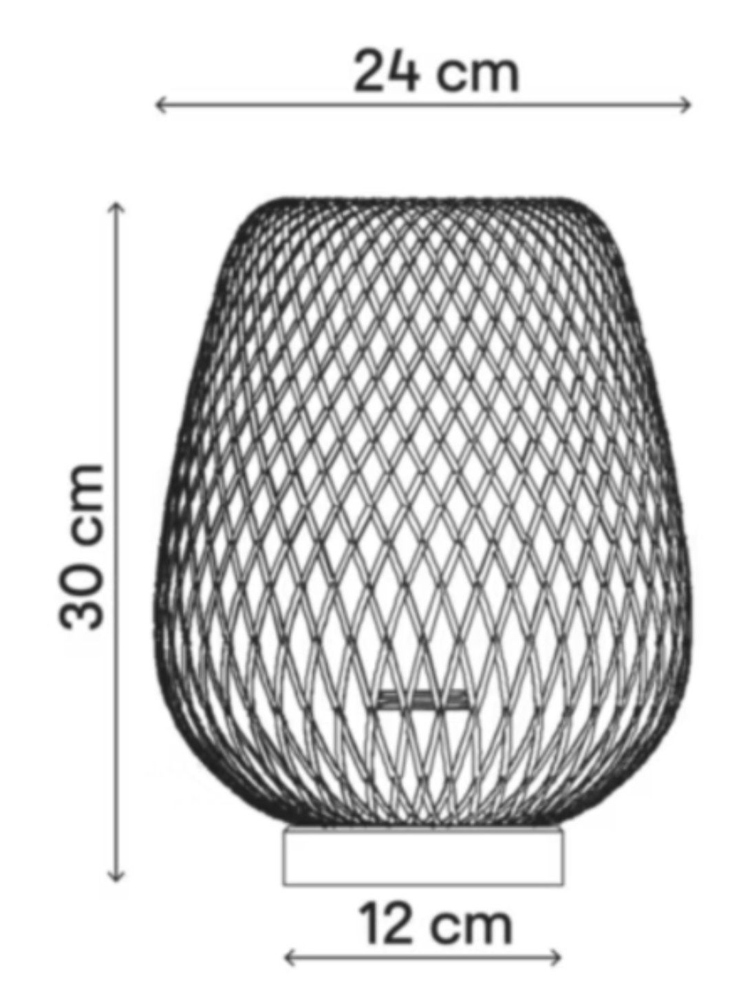 Lampka nocna (bambus)