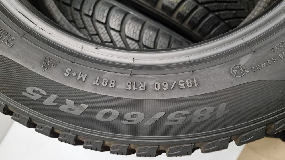 4× 185 60 r15 7mm Pirelli 2021r 88T