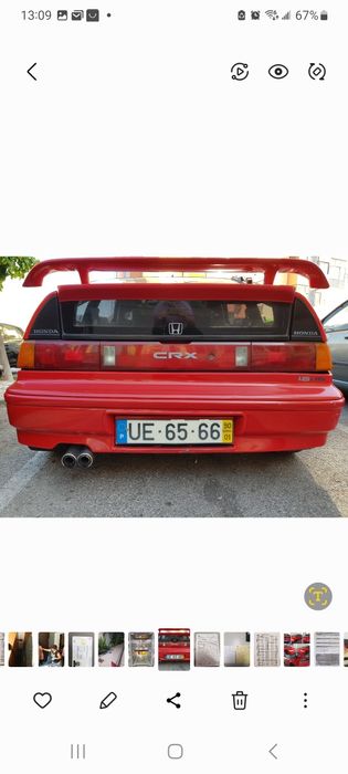 Honda crx 16.16i 130cv Jan1990