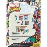 Marvel Comics - Conjunto 23 Ímans - Novo e Selado