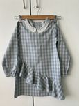 Elegancka sukienka z baskinką rozmiar 116