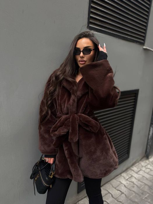 Еко шубка на підкладці