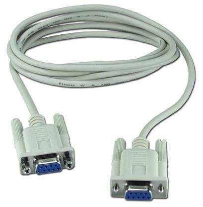 Cabo Null Modem ou Extensão Serial / RS232 / DB9 / 9 pinos - Fêmea