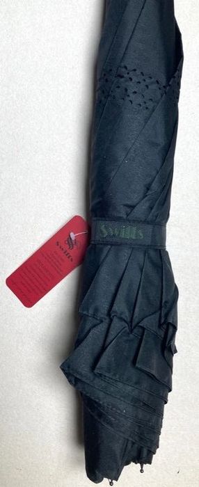 SWIFTs Duży parasol odwrotnie składany Czarny