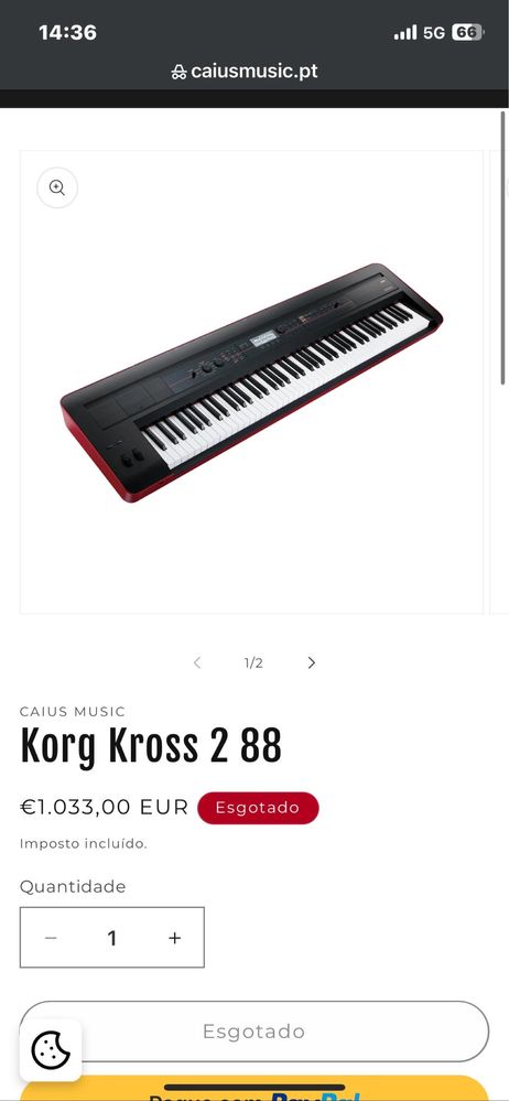 Piano korg kross