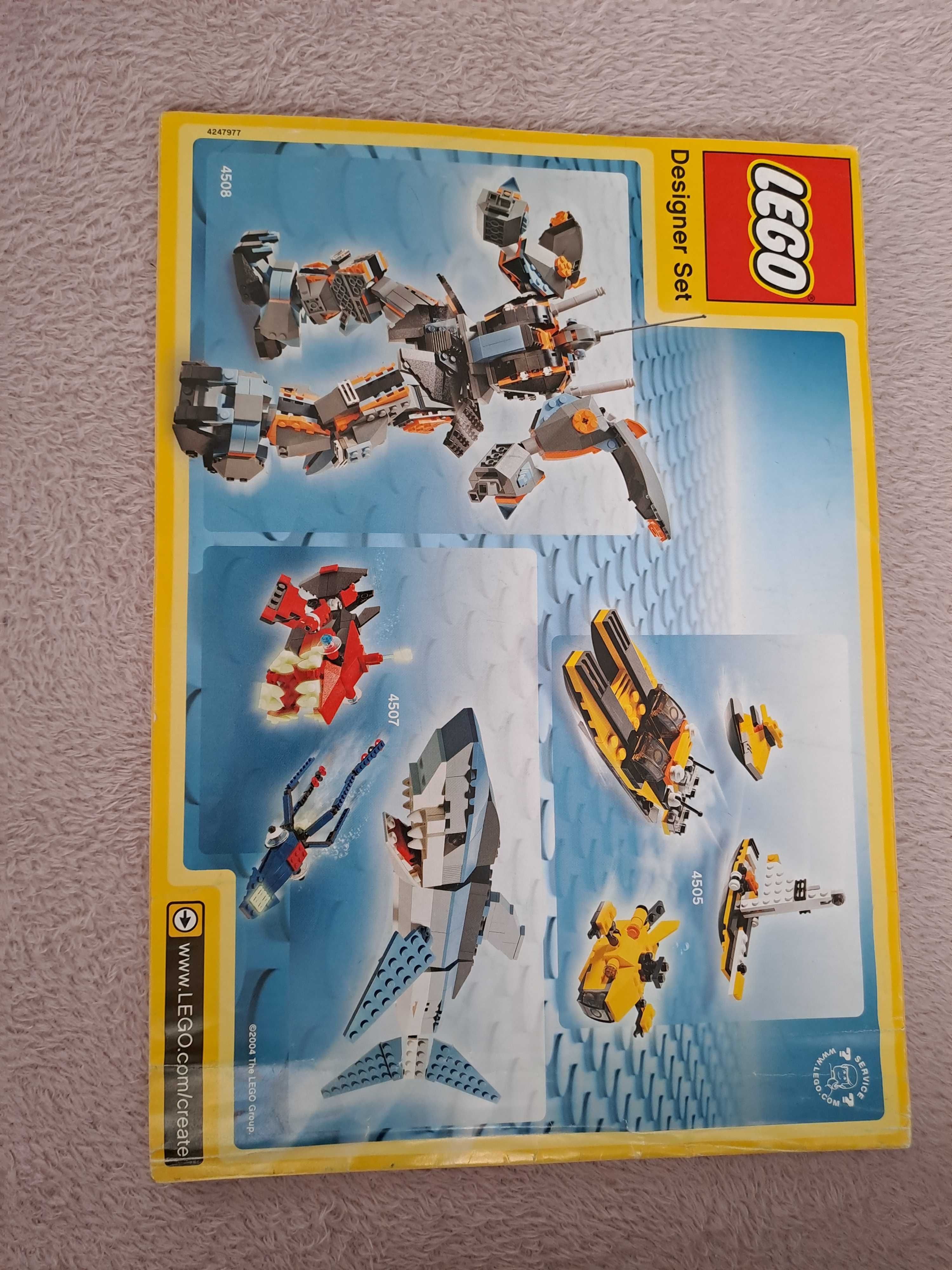 Lego 4507. Tylko instrukcja.  Używana